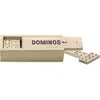 Image de Jeu de Dominos en Bois   Coffret en Bois : 28 Dominos en Bois - l'arbre à Jouer - Jeu de Société - Âge Minimum : 3 Ans