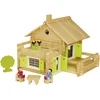 Image de Jeujura - Maison en Rondins 175 Pièces - Jeu de Construction 5 Ans - 8047