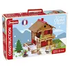 Image de Jeujura - Le Grand Chalet d'Alpage - 215 pièces - Jeux de Construction dans sa Valise en Carton - A partir de 5 Ans - Agilité - Créativité - Manipulation - Catalogue fourni - 8091