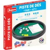 Image de JEUJURA - Piste de Yam 421 - Coffret Complet avec Plateau Bois, 5 Dés, 21 Jetons, Bloc de Score - Jeu Stratégique et Réflexif - Fabriqué en France - À partir de 3 Ans - 8154
