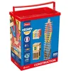 Image de JEUJURA - Técap Multicolor - Baril 200 Planchettes - Jeux pour Enfant dès 3 Ans - Jeu de Construction - Imagination, créativité, équilibre - Fabriqué en France - 8312