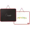 Image de Jeujura - 8783-Tableau en Bois-Ardoise Reversible - 62 x 50, Noir