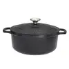 Image de Mini cocotte sublime fonte rond 0,6 L 12 cm noir Chasseur