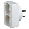 Image de Legrand - Adaptateur pour branchement de 2 fiches 2P+T 16A sur une prise 20A - 090038
