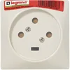 Image de LEGRAND - Prise de Puissance 20A Murale avec Terre - Prise Monobloc - Plaque 80 x 80 mm - 3 Alvéoles - Pose par Encastrement ou en Saillie - Fabriqué En France - Blanc