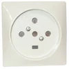 Image de LEGRAND - Prise de Puissance 20A Murale avec Terre - Prise Monobloc - Plaque 80 x 80 mm - 4 Alvéoles - Pose par Encastrement ou en Saillie - Fabriqué En France - Blanc