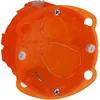 Image de LEGRAND - Boîte Encastrement Batibox Multimatériaux - Rigidité Renforcée - Pour Plâtre, Contreplaqué, Tôle, Brique - Profondeur 40 mm - Diamètre de Perçage 67 mm - 1 Poste