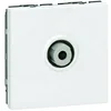 Image de Legrand - Prise TV typeF à visser Mosaic 2 modules - blanc