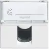 Image de LEGRAND | Prise RJ45 Mosaic Catégorie 6 FTP, 2 Modules Blanc, Transmission Haut Débit Gigabit Ethernet, Connecteur Avec Cache Anti-Poussière, Compatible Applications PoE Haute Capacité (Lot de 2)