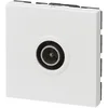 Image de Legrand - Prise TV simple mâle Mosaic 2 modules - blanc