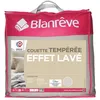 Image de Couette tempérée en microfibre EFFET LAVÉ 300g/m² beige 200 x 200 cm