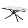 Image de CONCEPT1 Olivia 140/200 x 90 x 75 cm blanc OLIVIA-140-BLANC