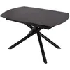 Image de CONCEPT1 Madrid marron 130-190x90x76 100% céramique MADRID-T-MARRON
