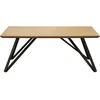 Image de CONCEPT1 St Moritz bois 120 x 60 x h46 cm STMORITZ-TB-120-BOIS