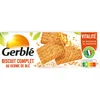Image de Gerblé Vitalité Biscuits Complets au Germe de Blé   Céréales complètes, riches en fibres, sans huile de palme, 5 pochons, 210g