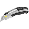 Image de STANLEY 0-10-788 Dynagrip Couteau Cutter - Corps Bi matière Résistant Et Léger - 180Mm - Système Interlock De Verrouillage - Changement Rapide De Lame - Zone D'Appui Anti-Dérapante Pour Le Pouce