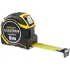 Image de STANLEY Mesure Auto Lock 8 M x 32 mm - Ruban Large - Traitement Mylar et Blade Armor - Crochet Avec Position Du Zéro Réel & Mètre Tylon Bi Matière 8m x 25mm - Ruban Anti-Corrosion