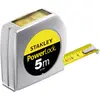 Image de STANLEY 0-33-932 mètre 5 m x 19 mm Powerlock Fabriqué en France - Lecture Directe - Ruban Large - Revêtement Blade Armor et mylar - Crochet 3 Rivets - Boitier Abs Antichoc - Blocage de Ruban