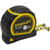 Image de Stanley 1-30-657 - mètre Tylon Bi matière 8m x 25mm - Ruban Anti-Corrosion - Boitier Bi-matière - Blocage du Ruban - Crochet 3 Rivets - Position du Zéro Réel - Classe Ii - Crochet pour Ceinture