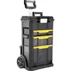Image de STANLEY STST1-70344 Stanley Rollende Werkstatt 2-in-1, Trolley-Koffer, Schwarz, Gelb Boîte à outils vide