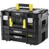 Image de STANLEY Mobile Werkstatt FATMAX TSTAK außen 440x332x326mm FMST1-71981 Mallette à outils non équipée (L x l x H) 44 x 33 x 33 cm
