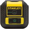 Image de STANLEY STHT77592-1 Niveau Laser Croix + Équerrage Cross90 - Faisceau vert 4x plus lumineux - étanche IP50 - double filetage 1/4" - portée 16m - Précision +/- 5mm - revêtement renforcé