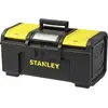 Image de STANLEY 1-79-217 1-79-217 Boîte à outils plastique noir, jaune