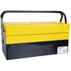 Image de STANLEY 1-94-738 94-738 Boîte métal 5 Tiroirs - Grand Volume de Rangement -deux Poignées Articulées - Système Anti Pince-Doigt - Dimensions: 46 x 20,8 x 20,8