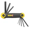 Image de Stanley 2-69-264 Clé Mâle Jeu De 8 Pièces - Acier Au Silicium Plus Résistant - Conformes Aux Normes Iso 2936 Et Din 911