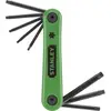 Image de STANLEY TORX Jeu de clés mâles coudées T 9, T 10, T 15, T 20, T 25, T 27, T 30, T 40 8 pièces