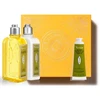 Image de L'OCCITANE Coffret corps Verveine - 530 ml ; Gel douche - 250 ml, Lait corporel - 250 ml, Crème pour les mains - 30 ml