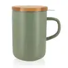 Image de Tisanière mug Juliet en grès amande 475 ml Ogo