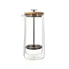Image de Cafetière à piston en verre double paroi Ogo