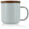 Image de Tisanière mug Juliet en grès gris 300 ml Ogo