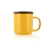 Image de Tisanière mug Juliet en grès jaune 300 ml Ogo