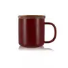 Image de Tisanière mug Juliet en grès bordeaux 300 ml Ogo