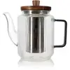 Image de Théière Karl en verre borosilicate anse gris fumé 550 ml Ogo