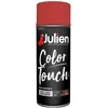 Image de Julien Peinture Aérosol Intérieure et Extérieure Color Touch en Phase Aqueuse - Rouge Feu Brillant - 400ml