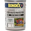 Image de BONDEX - Lasure Opaque Très Haute Protection - Protège et Décore - Direct tous bois - Rendu parfait sans trace - 5 L - Gris Souris RAL 7038