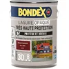 Image de BONDEX - Lasure Opaque Très Haute Protection - Protège et Décore - Direct tous bois - Rendu parfait sans trace - 5 L - Rouge Basque RAL 3004