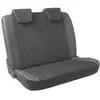 Image de DBS Housse de siège universelle Unitaire : 2 housses sièges AVANT + housses pour banquette arrière 2/3-1/3 - Maille polyester Noir (Ref: 01012032)