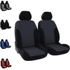 Image de DBS - Housses de sièges - Voiture/Auto - 2 Sièges Avant - Noir - Universelles - Anti-dérapant - Lavable