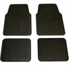 Image de DBS - Tapis de Sol - Voiture/Auto - 4 Pièces : Avant + Arrière - Caoutchouc - Universel -Découpable, Schwarz