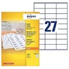 Image de AVERY - Boite de 2700 étiquettes autocollantes multi-usages, Format 70 x 31 mm, Impression copieur, (DP027-100)