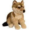 Image de Gipsy - 054691 - Peluche Loup Allonge - 30 cm - Marron