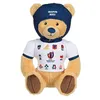 Image de Gipsy Toys - Peluche Ours T-Shirt 20 Nations Coupe du Monde de Rugby/Rugby World Cup France 2023 (RWC)   Peluche Officielle sous Licence - 24 cm Assis   Beige Bleu Marine Blanc