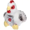 Image de Gipsy - 070356 - Peluche - Poule - Blanc/Marron Sonore - 22 Cm