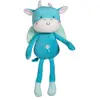 Image de Peluche Doudou bébé - Pantin Les P'tits féeriques 24 cm - Dragon Bleu - Dès la Naissance - Idée Cadeau - Gipsy Toys
