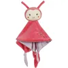 Image de Gipsy Toys   Peluche Carre Doudou Coccinelle   Gamme Bamboo   Tout Doux - 1ER ÂGE   IDEE Cadeau Naissance Bebe   Fille ET Garcon   13 CM   Rose Beige ET Gris