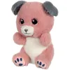 Image de Gipsy Toys   Peluche Chien « CUTYDOOS »   13 CM - Rose Poudre ET Gris